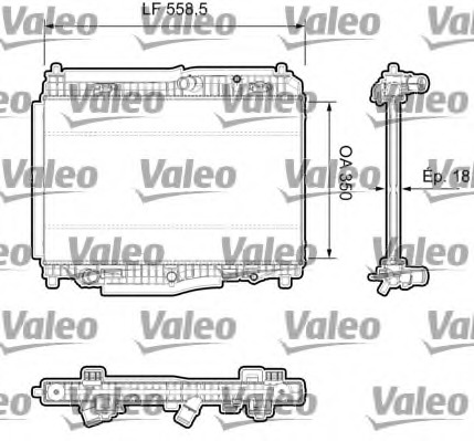 Radiator racire motor