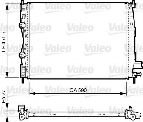 Radiator racire motor