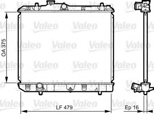 Radiator racire motor