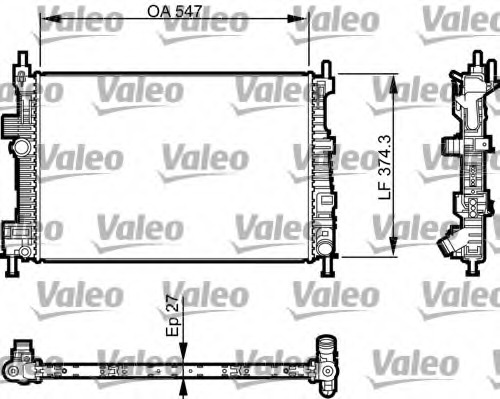 Radiator racire motor