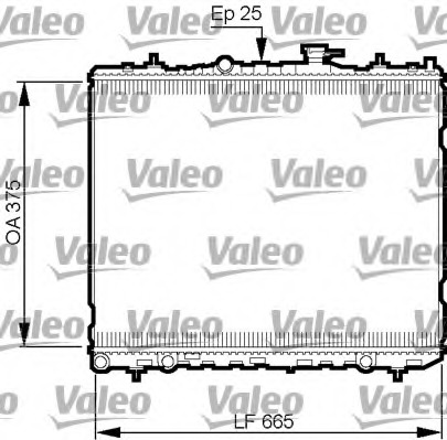 Radiator racire motor