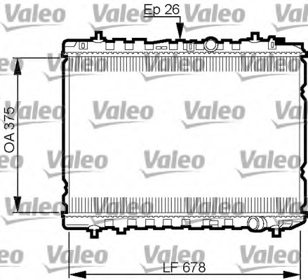 Radiator racire motor