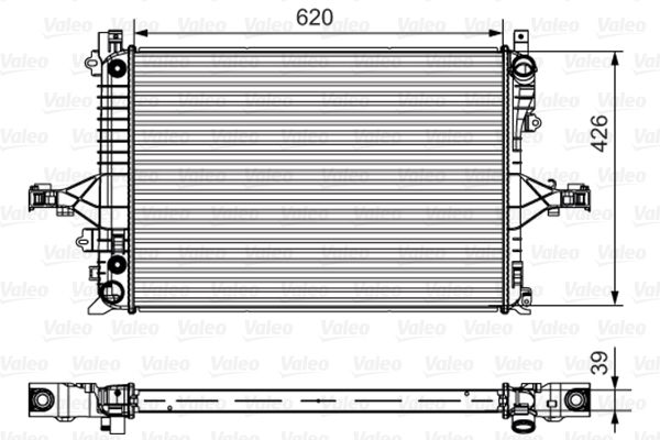 Radiator racire motor