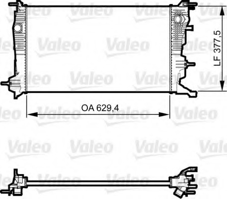 Radiator racire motor