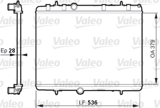 Radiator racire motor