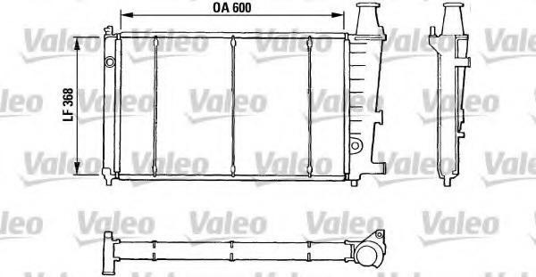 Radiator racire motor