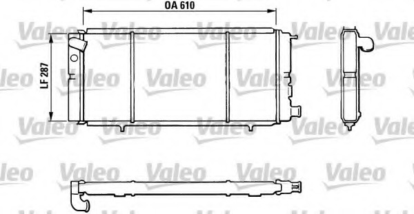 Radiator racire motor