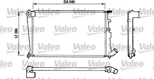 Radiator racire motor