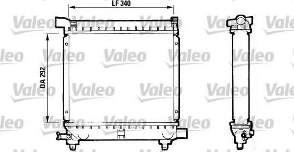 Radiator racire motor