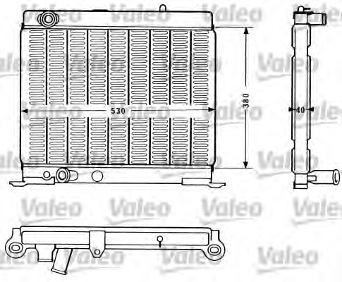 Radiator racire motor