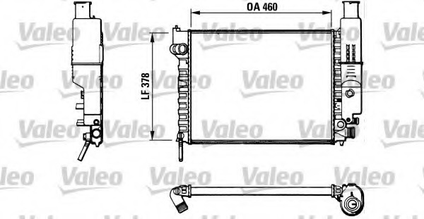 Radiator racire motor