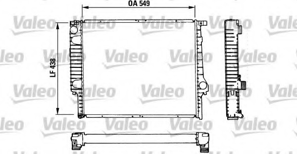 Radiator racire motor