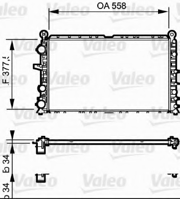 Radiator racire motor