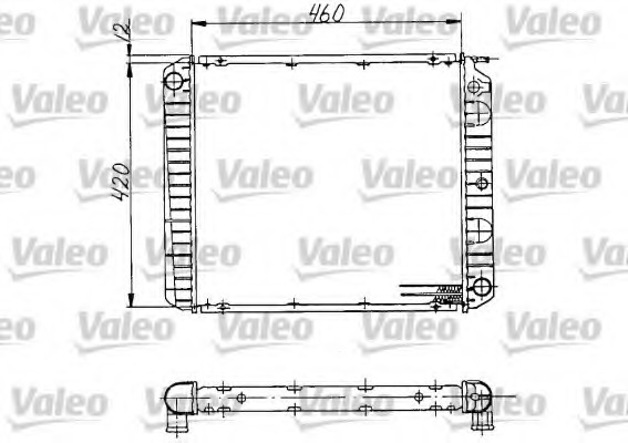 Radiator racire motor