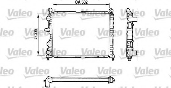 Radiator racire motor