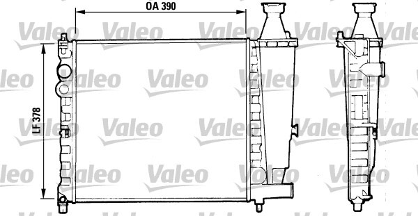 Radiator racire motor