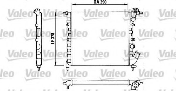 Radiator racire motor