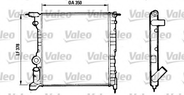 Radiator racire motor