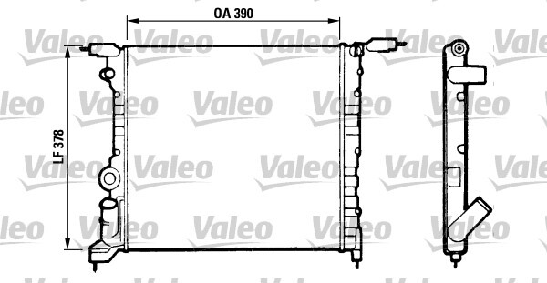 Radiator racire motor