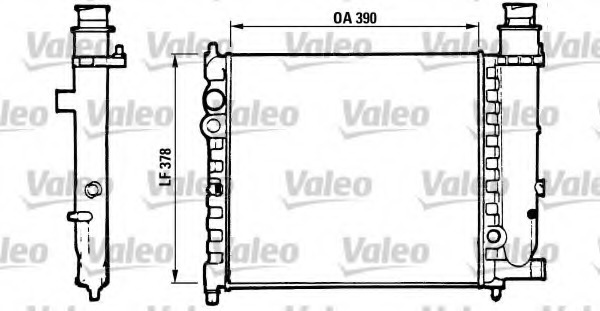 Radiator racire motor