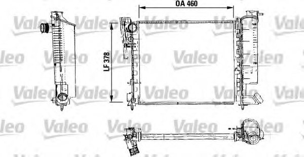 Radiator racire motor