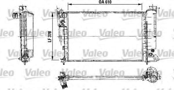 Radiator racire motor