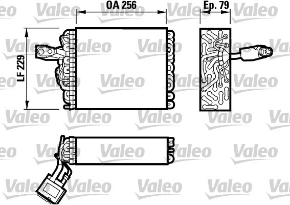 Evaporator aer conditionat