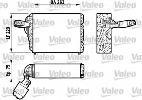 Evaporator aer conditionat