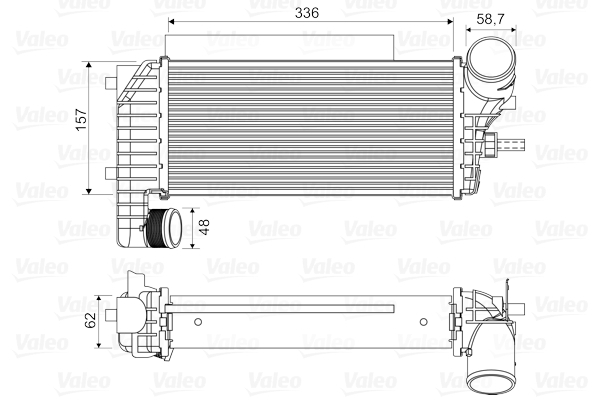 Intercooler compresor