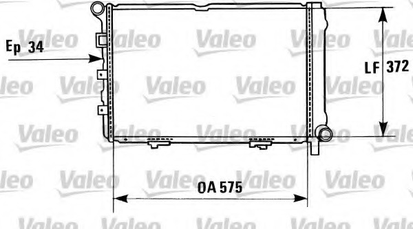 Radiator racire motor