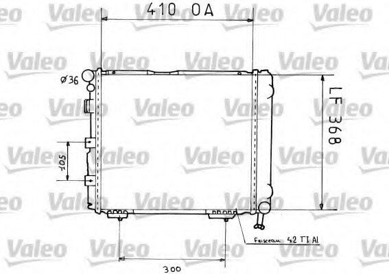 Radiator racire motor