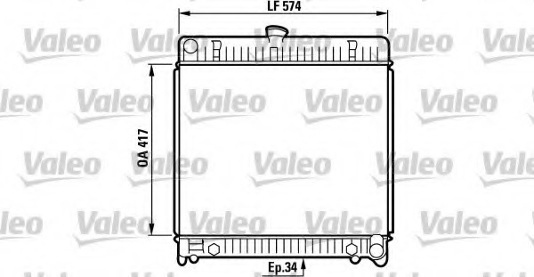 Radiator racire motor