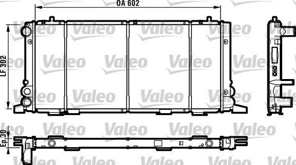 Radiator racire motor