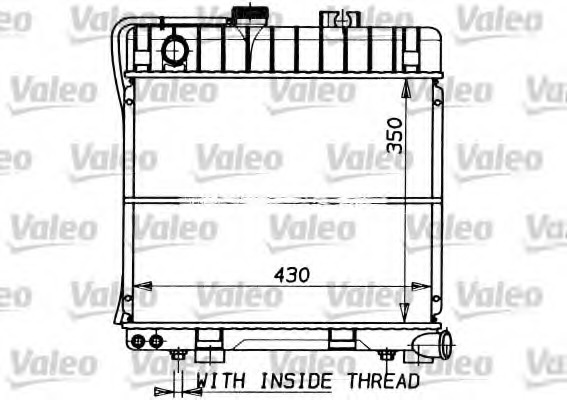 Radiator racire motor