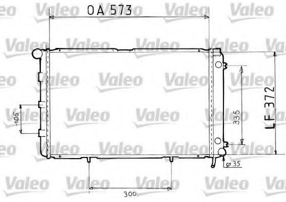 Radiator racire motor