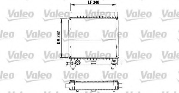 Radiator racire motor