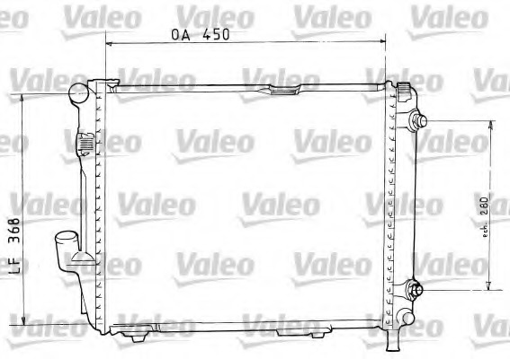 Radiator racire motor