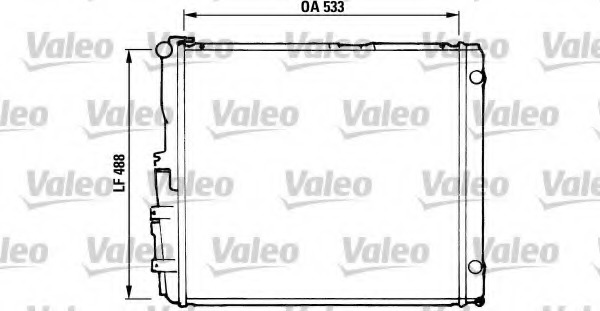 Radiator racire motor