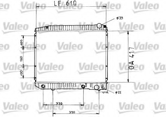 Radiator racire motor