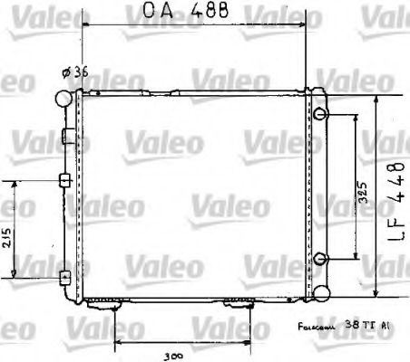 Radiator racire motor