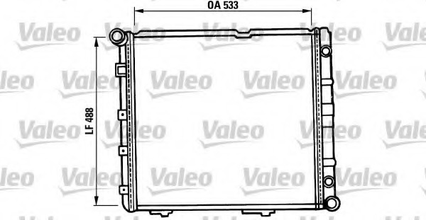 Radiator racire motor