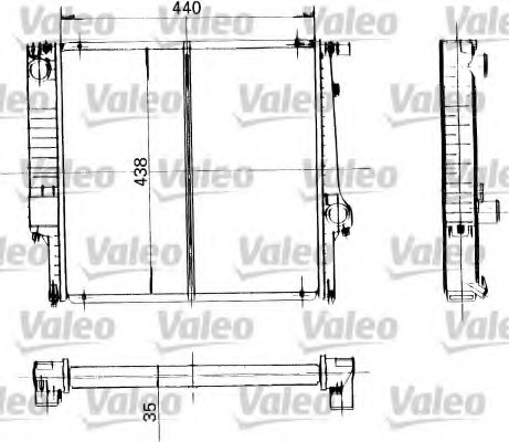 Radiator racire motor