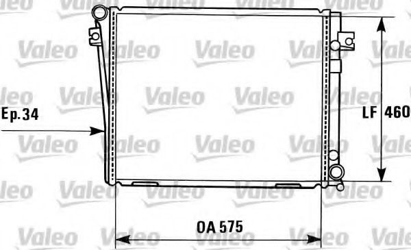 Radiator racire motor