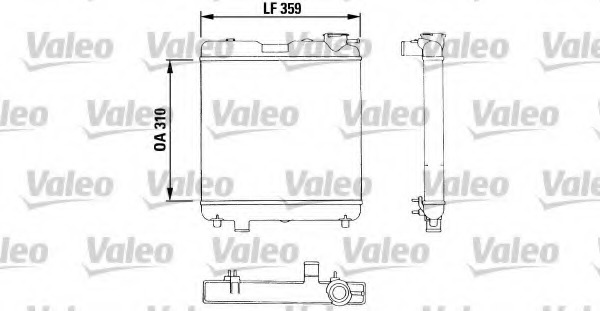 Radiator racire motor