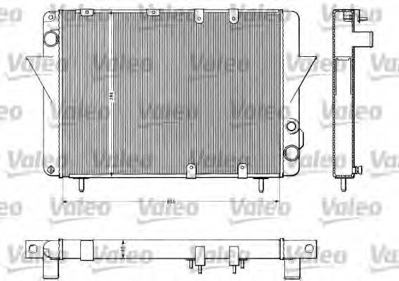 Radiator racire motor