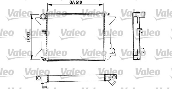 Radiator racire motor