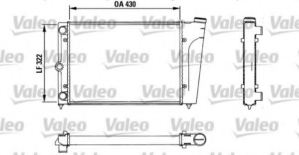 Radiator racire motor