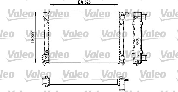 Radiator racire motor