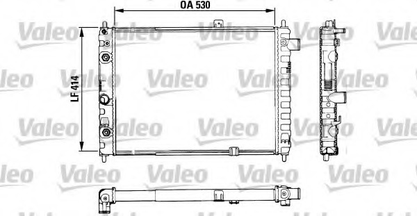 Radiator racire motor