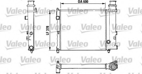 Radiator racire motor